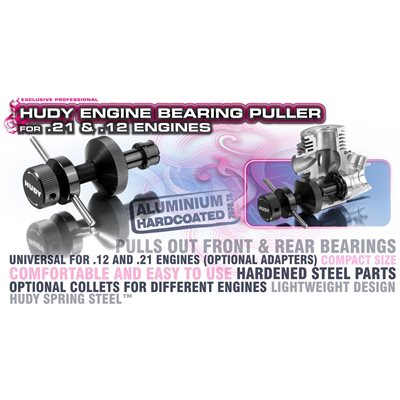 HUDY ULTIMATE ENGINE TOOL KIT FOR .21 ENGINE