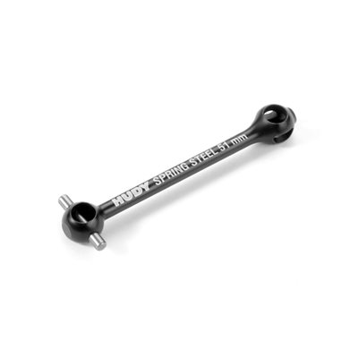 ECS (ES) DRIVE SHAFT 51MM FOR 2MM PIN - HUDY SPRING STEEL™ (1)