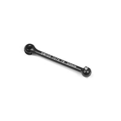 ALU DRIVE SHAFT SWISS 7075 T6 - HARD COATED - 50MM