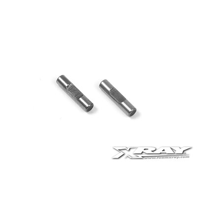 ECS DRIVE SHAFT PIN 2 x 8.5 WITH FLAT SPOT (2)