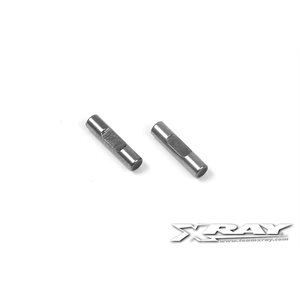 ECS DRIVE SHAFT PIN 2 x 8.5 WITH FLAT SPOT (2)