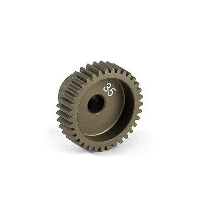 NARROW PINION GEAR ALU HARD COATED 35T / 64