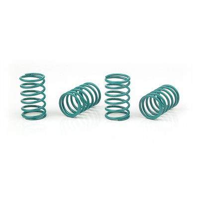 XRAY SPRING-SET D=1.5 (15 LB) BLUE-GREEN (4)