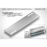 XRAY STAINLESS STEEL WEIGHT FOR SLIM BATTERY PACK 35G