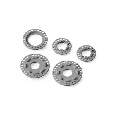 COMPOSITE BELT PULLEY COVER SET - GRAPHITE