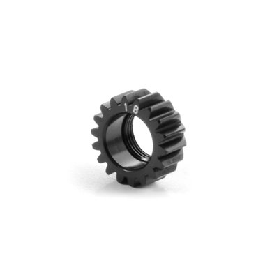 XCA ALU PINION GEAR 18T (1ST) - 7075 T6 - HARD COATED - LARGE