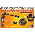 COMPOSITE BALL CUP 13.9 MM (2) - GRAPHITE