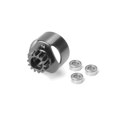 3BB CLUTCH BELL 14T LIGHTWEIGHT + BEARINGS