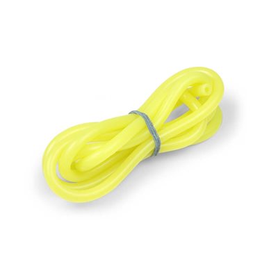 SILICONE TUBING 1M (2.4 x 5.5MM) FLUORESCENT YELLOW