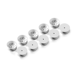 4WD FRONT WHEEL AERODISK WITH 12MM HEX IFMAR - WHITE - HARD (10)