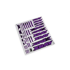 XRAY STICKER FOR BODY - PURPLE