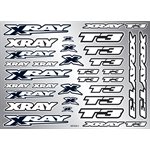 XRAY T3 STICKER FOR BODY - WHITE