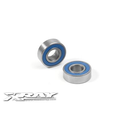 HIGH-SPEED BALL-BEARING 5x12x4 RUBBER SEALED (2)